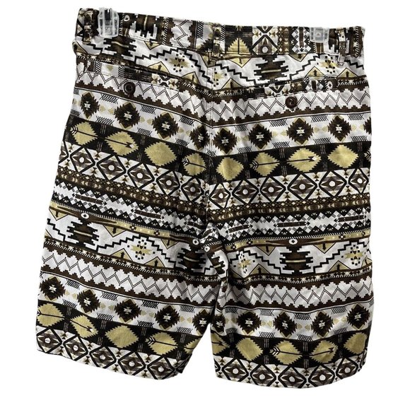 Beyond The Limit Shorts Mens Size 34 Aztec Print Multicolor - Picture 2 of 13